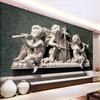 European Style Mural 3d Stereo Angel Figure Wallpaper Living Room Sofa Home Decor Background 3d Fresco