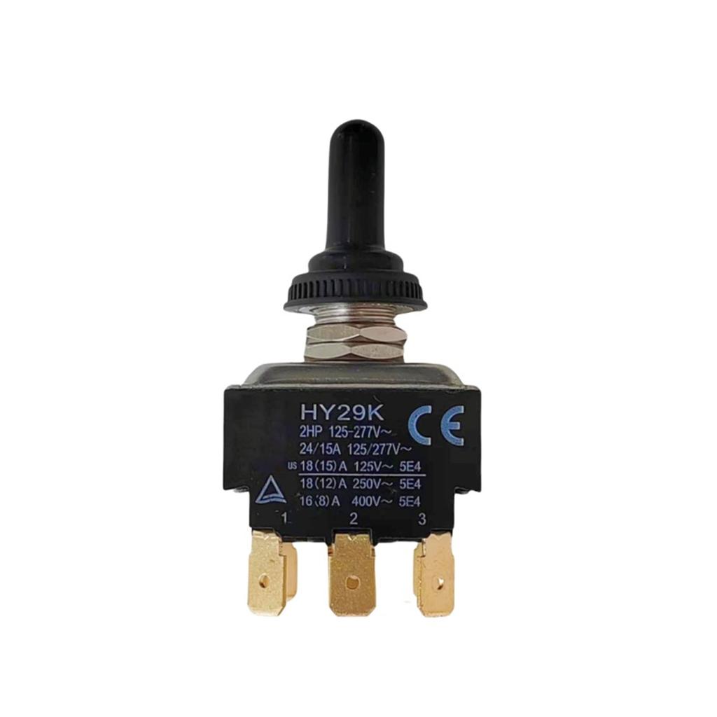 3 Position Toggle Switches HY29K with 9 Pins 9 Pin Button Switches Simple Installation for Home Electrical Installations