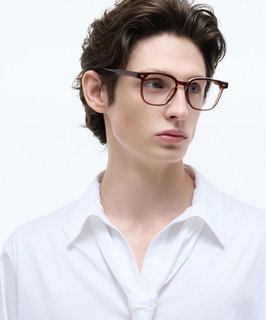 Nonpig Luce_Br Eyeglass Frames
