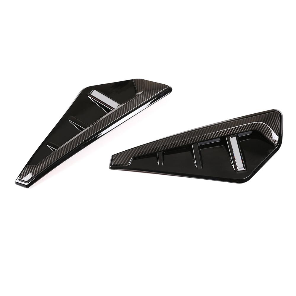 Krytky větracích otvorů blatníku s bočním křídlem v karbonovém vzhledu pro BMW X5 G05 X5M 2019-2022