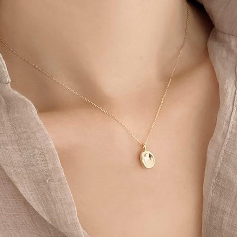 Sananne Unplated Silver Necklace (19Ns009)