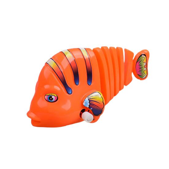 Fish Wind-up Toy Battery-Free Interesting Cute Swinging Fish Nostalgic Interactive Toy