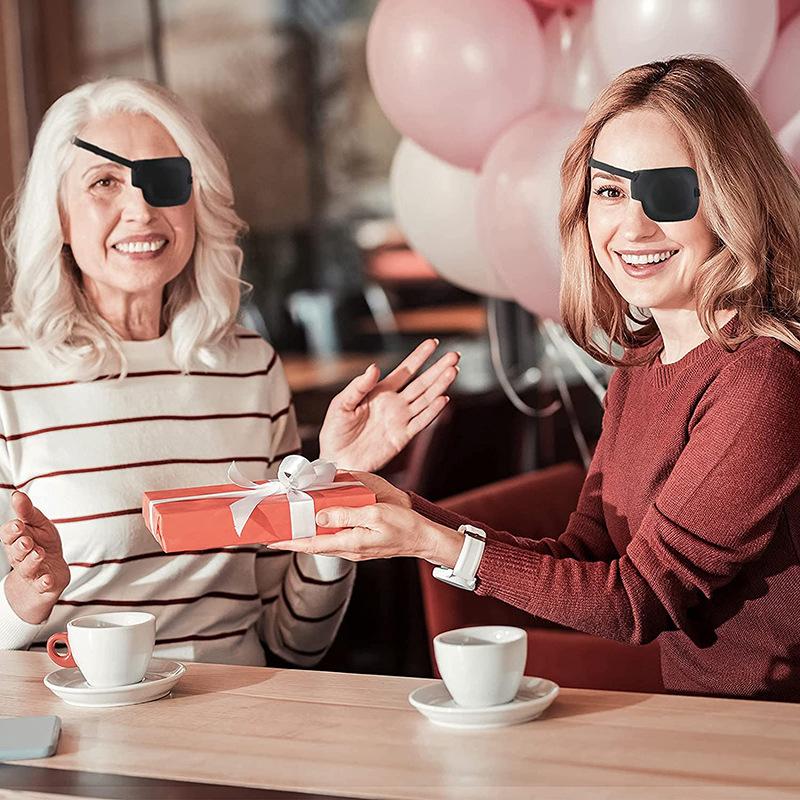 3D Single Eye Patch Adjustable Breathable Covering Eyepatch Soft Amblyopia Strabismus Astigmatism Eye Patches For Right Or Left