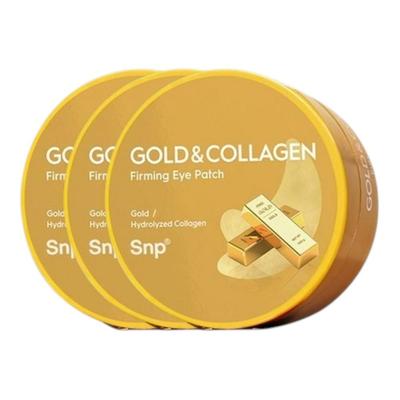 Gold & Collagen Firming Eye Patch 60 Sheets X 3ea - Triple Pack Intensive Anti-Wrinkle & Elasticity Boosting Hydrogel Patches