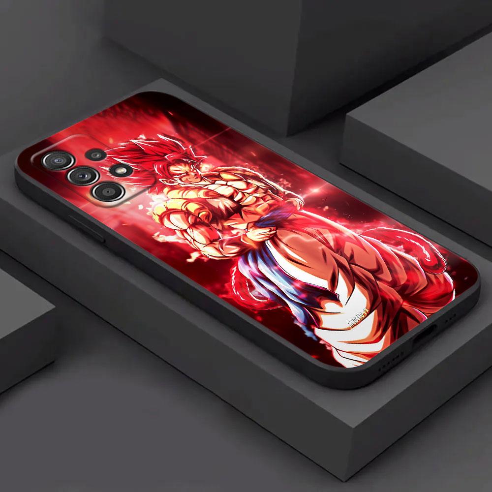 Gogeta Blue Goku Phone Cover Galaxy A56 5G Case For Samsung A57 A37 A55 A36 A26 A17 A07 A35 A34 A53 A54 A52 A73 A72 A32 A33 Case