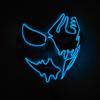 Glow Party Cosplay Mask Neon Mask Led Mask Masque Masquerade Party Masks Led Light Up Props Glow In The Dark Costume Supplies