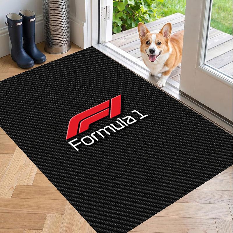 Weicher Boden Teppich F1 Muster Teppichboden Dekorative Matte Für Heimzimmer Dekoration