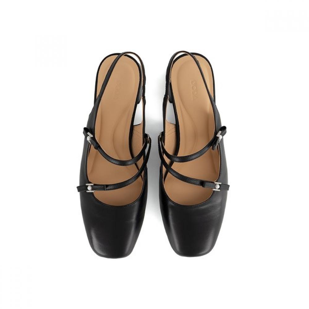 Soda Women Semi Dress Slingback Sandals 4cm Aro615 Ks10