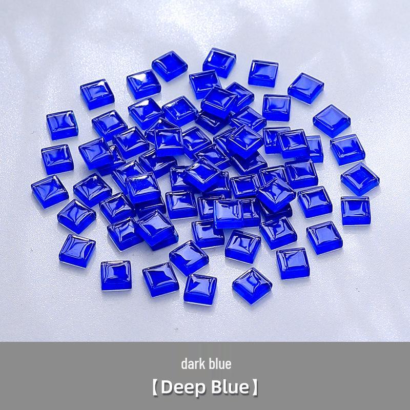 1cm Crystal Glass Colored Stones Mosaic DIY Kit for Kids