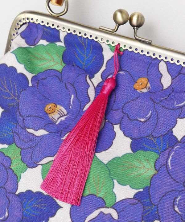 Kaya PU SHOUBU Floral Retro Clasp Purple Handbag, Women's, 7CEP4106,