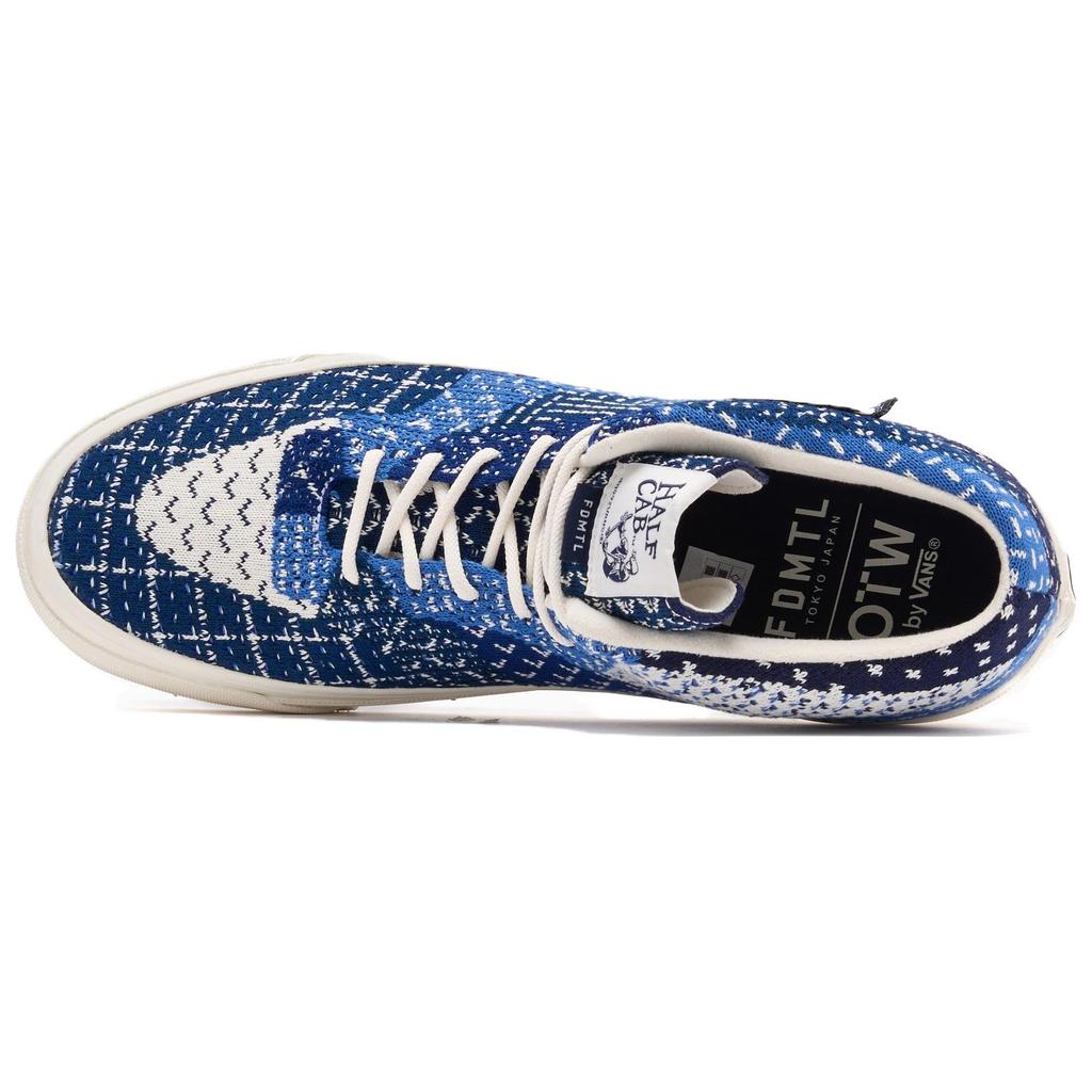 Vans Fdmtl X Vans Half Cab 33 Engineered Knit 'Sashiko Pack' Sneakers VN000SHWBLU