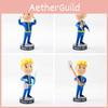 Fallout Radiation 4 Vault Boy Akční figurka Kolekce 15 cm PVC Statická dekorace Kreslený Anime styl
