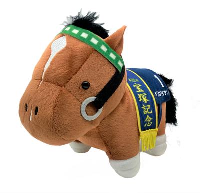 Thoroughbred Collection Plush Toy #10, 15cm X 19cm (Mejiro Ryan)