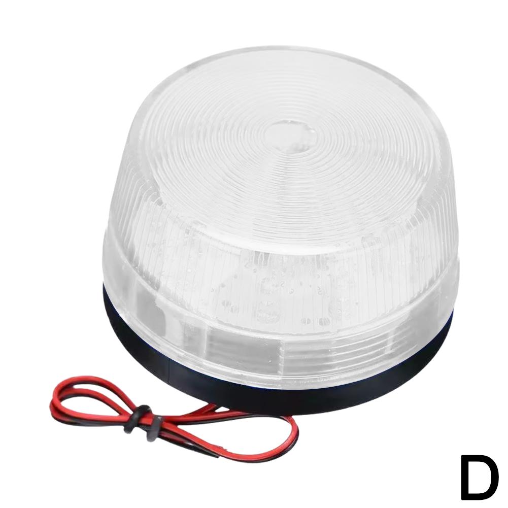

Security Alarm Light 12V Blue LED Strobe Beacon Emergency Alarm Warning Flashing Light Without Sound Warning Lamp