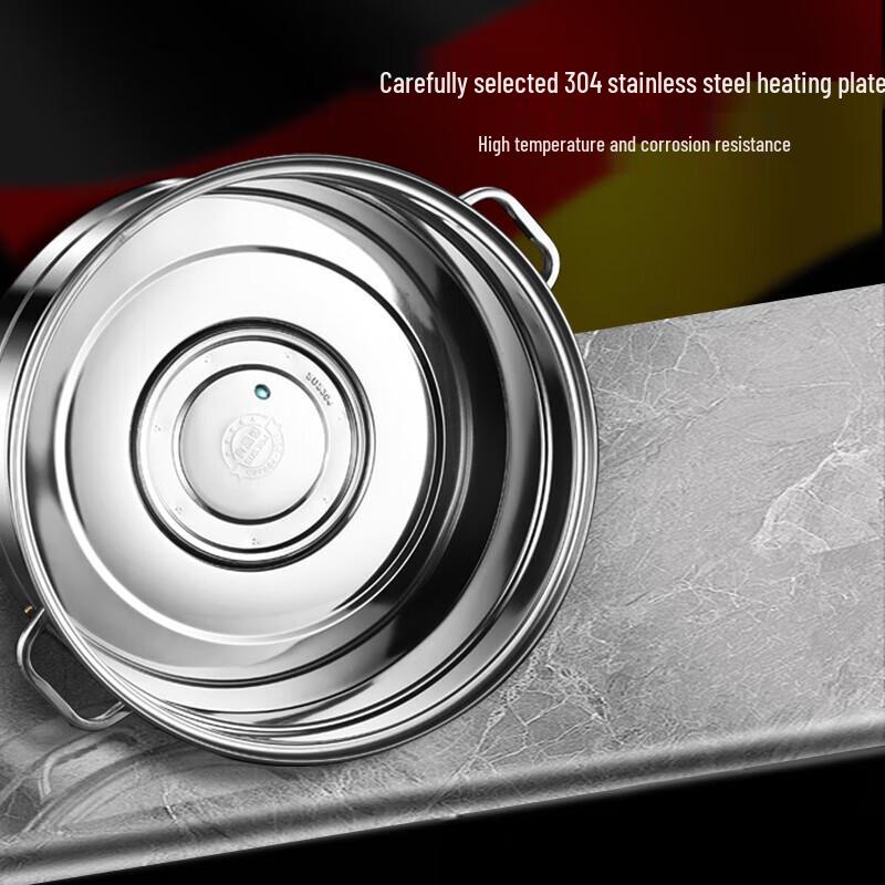 Yingbai 42cm Nerezový komerční elektrický parní hrnec