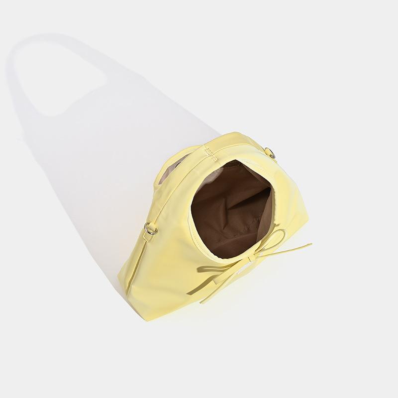 JIAERDI Korean Sweet Cute Hobo Bag Women Bow Adorable Casual Crossbody Bag Ladies Leather Large Capacity Shoulder Purse 2025 New
