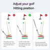 Golf Chipper Direction Indicator Tool for Golf Club Lie Angle Adjust Tool Magnetic Golf Alignment Bar Swing Training Aid Stick