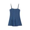 Levis Soft Comfortable Breathable Versatile Slim Fit Denim Slip Dress Women Dresses 005NY-0001
