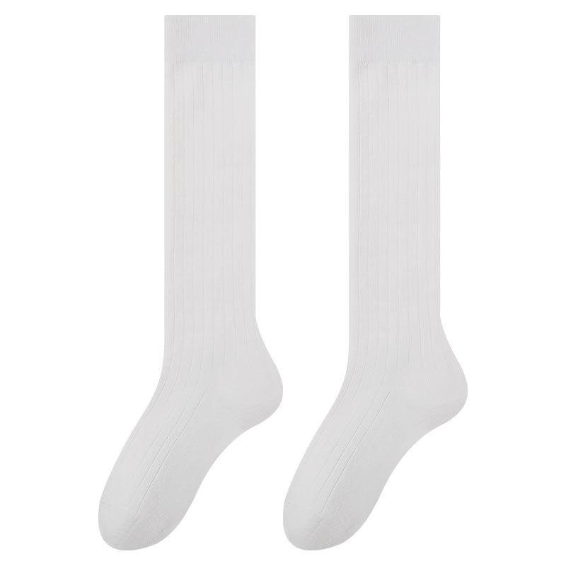Solid-color Ankle Socks - Children's Elastic, Antibacterial, Anti-odor Socks, Made of Cotton, Without Bones, Anti-tear Long Socks