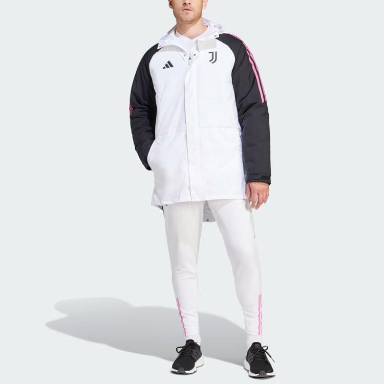 Adidas Juventus Tiro 23 Pro Top Color Block Long Sleeve Football Shirt Men Tops White HZ5036