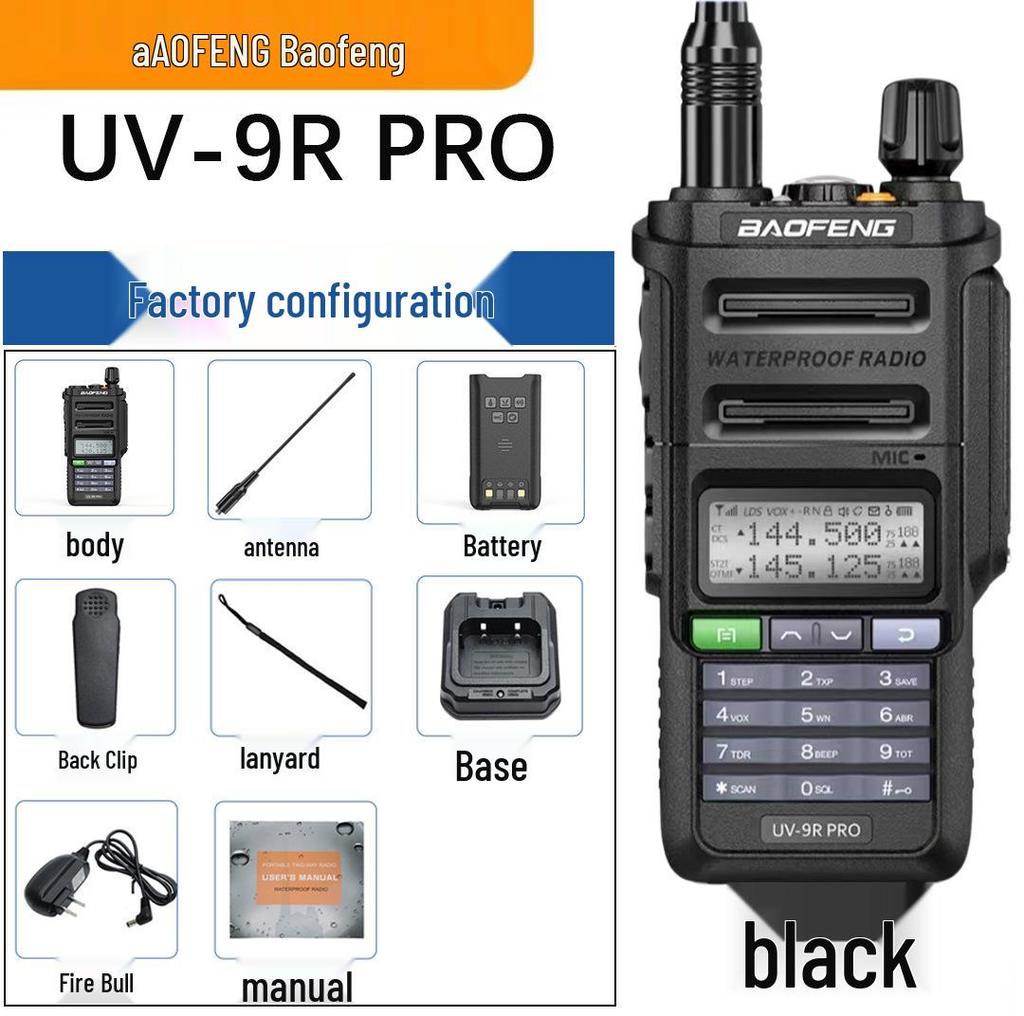 Baofeng UV9R Pro Waterproof 18W High Power Long-Range Walkie-Talkie