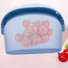 1000/1500ml Silicone Fresh-keeping Bag with Pinch Lock Closure Food-Safe Silicone Dishwasher Microwave