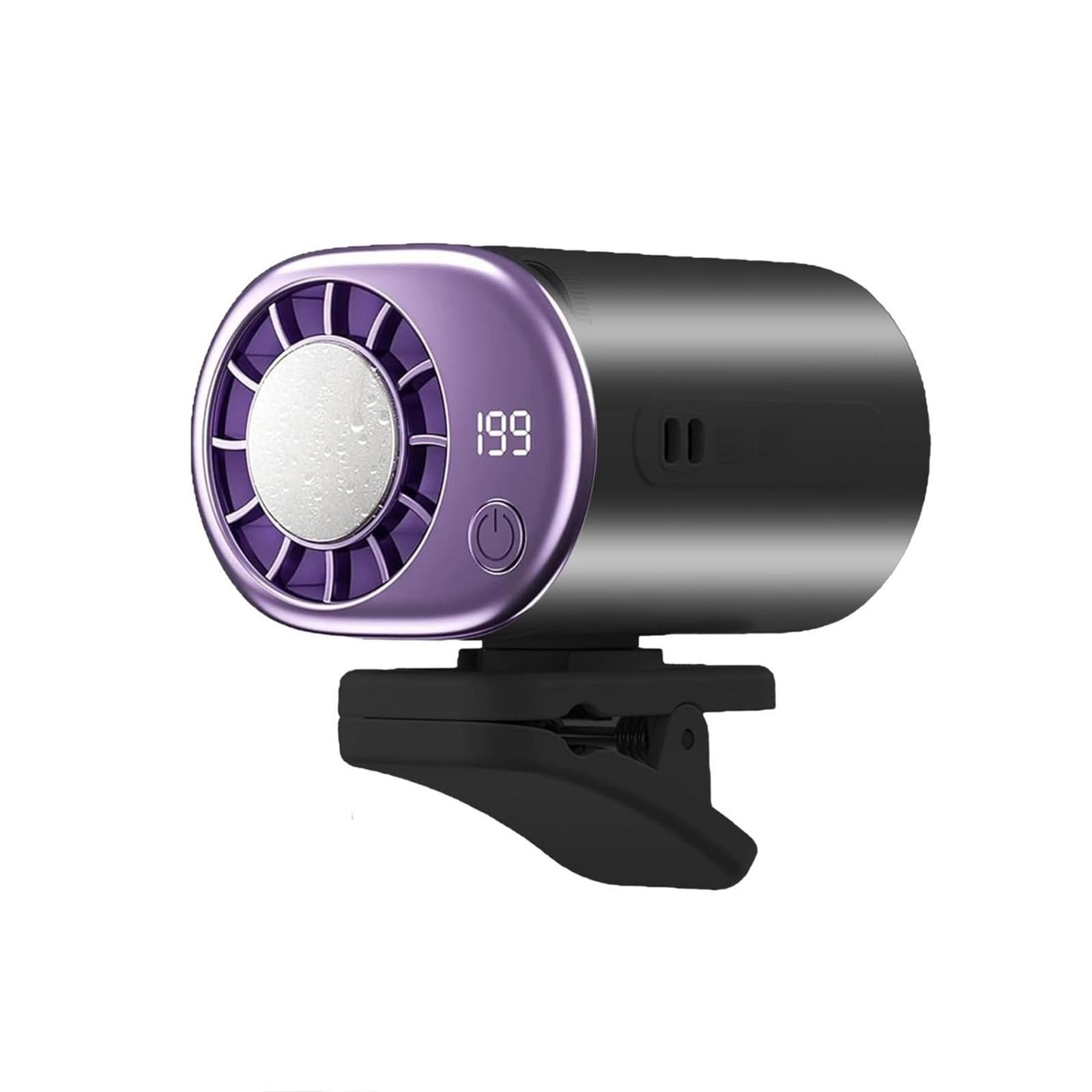 

Car Clip Conditioner Fan , Ice Compress, USB Powered, Adjustable Dashboard & Vent Mount,, Quiet Portable Fan For Cars, Compact, Multi-Scene Use One Size