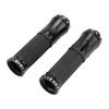 22mm Handlebar Non Slip Hand Grips Motorcycle Modification Accessory(Black )