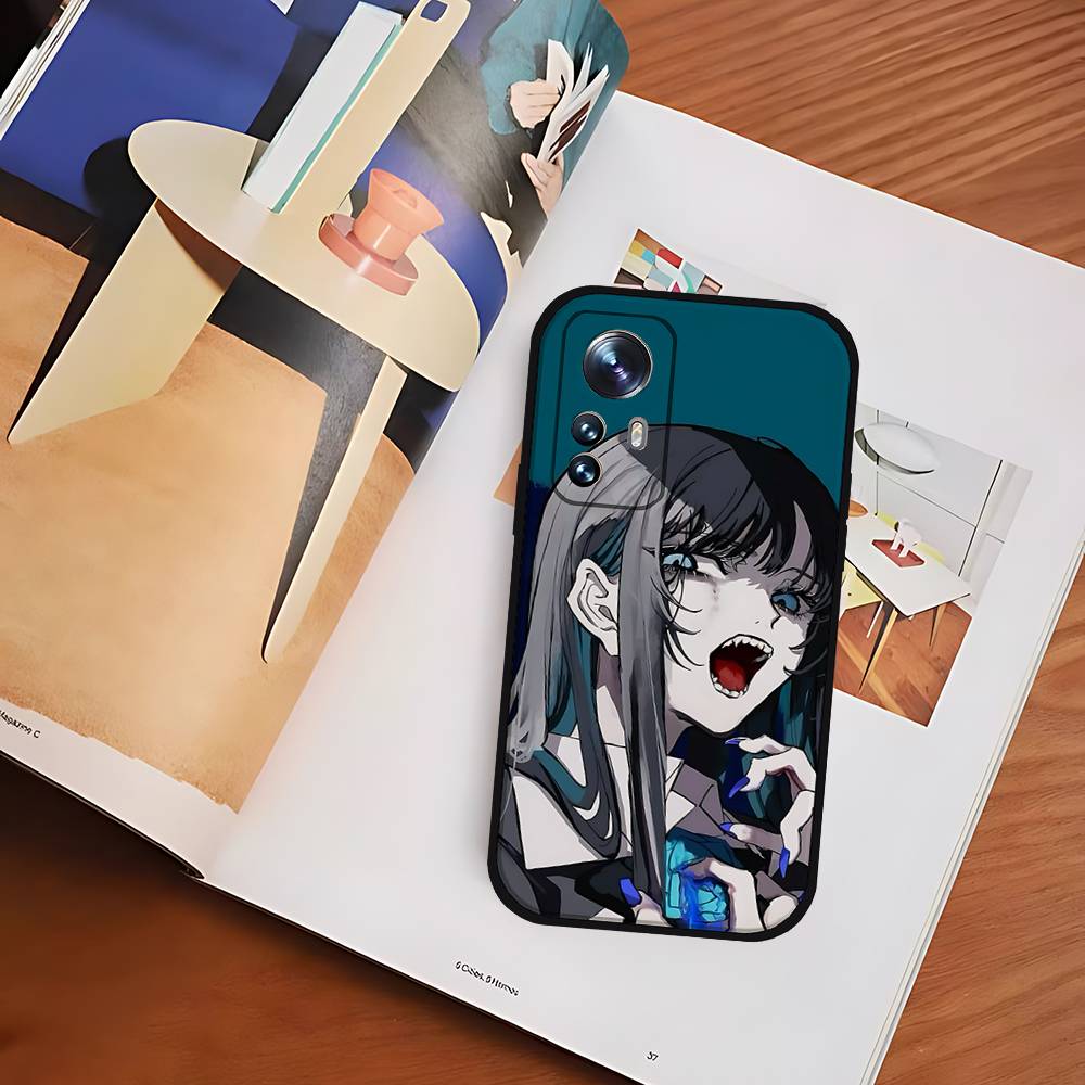 Idol A-Ado Phone Case For Xiaomi 11 12 Redmi Note 11 5G 8T 9A 9 10T Note 8 9 12SUltra Shockproof, Slim, Black,Case
