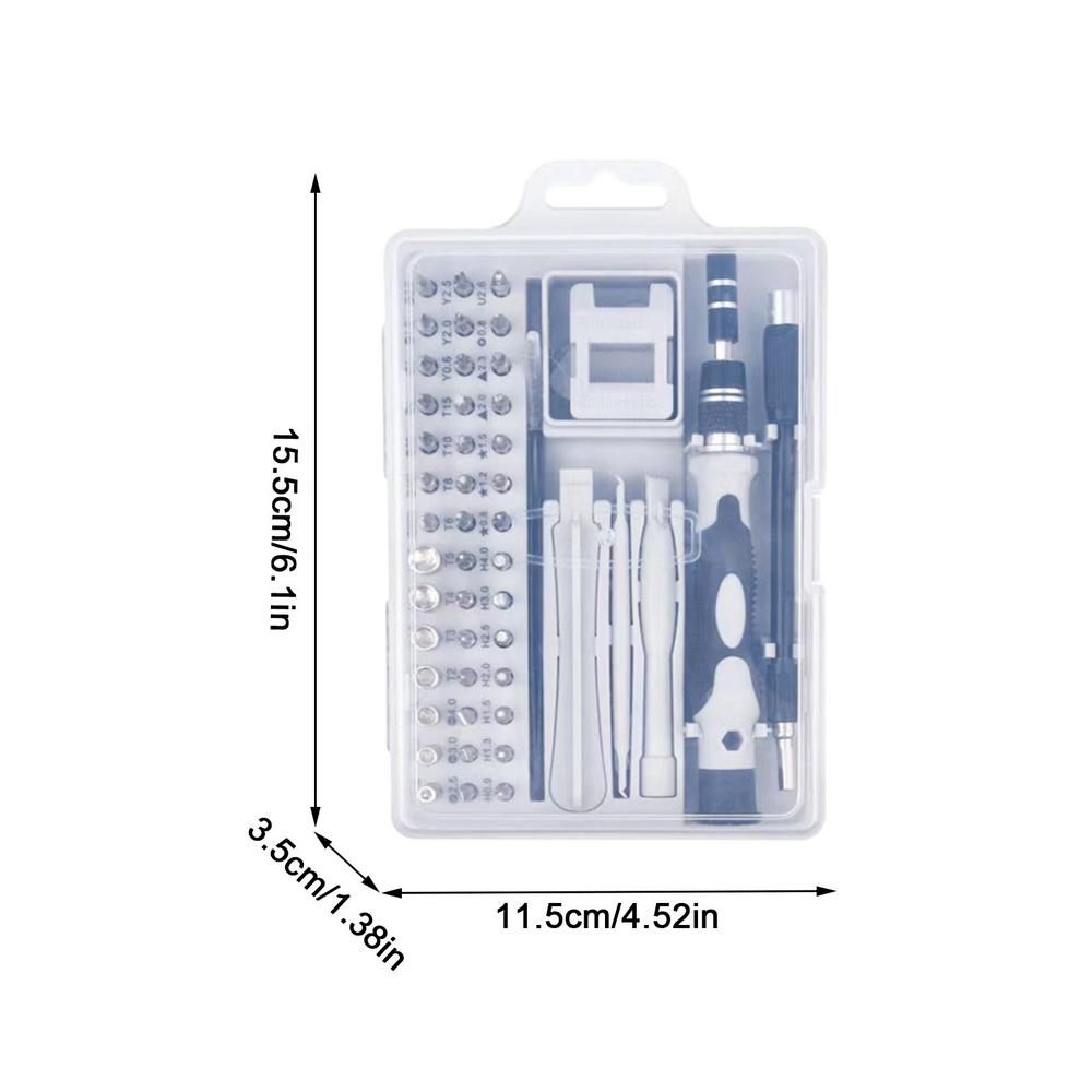 Precision Screwdriver Set Magnetic Bit Metal Repair Screwdriver Tool Labor-Saving Screwdriver With Non-Slip Grip Dismantling