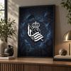 Real Sociedad FC Diamond Painting Kit 5D Full Drill DIY Diamond Mosaic Wall Art Home Decor
