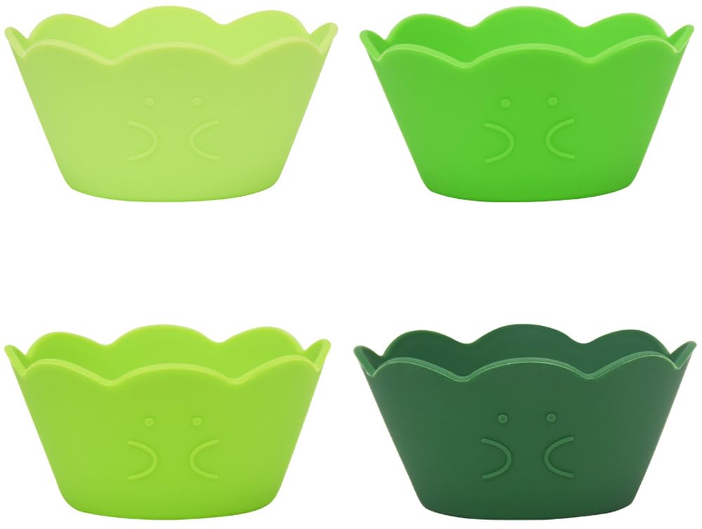 

Ippinsha Gyutto and Silicone Made in Microwave and Dishwasher Perfect for Lunch Set of Gift Item 47153 Onigiri-san Balan-san Cups, Japan, Safe, Round,