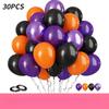 10 Zoll 30 Stück Glitzerpapier-Schnipsel Ballon-Set Dekoration Ballons Weihnachten Halloween Geburtstag Feiertag