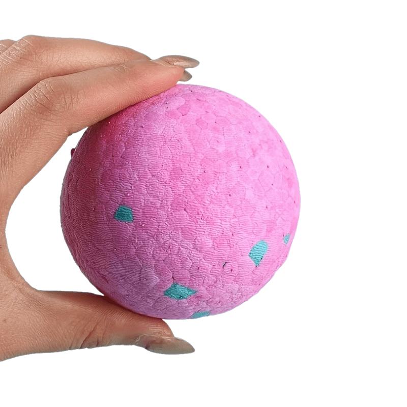 

1PCS Random Medium Color ETPU Pet Chew Toy Bite Resistant L розовый