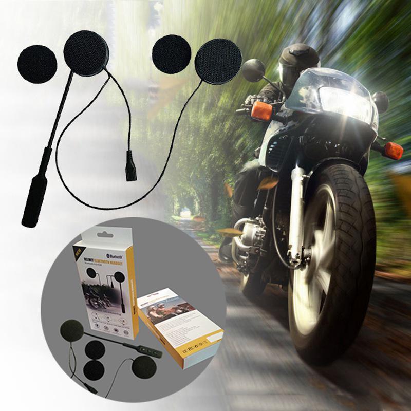 Wireless Bluetooth Headset Motorcycle Helmet Earphone Headphone Speaker Handsfree Music