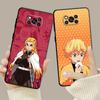 Case For Xiaomi Poco X3 Nfc X4pro M3 C40 For Mi 12 11 10 10t 8 Note10 Lite 11ultra 11t Pro F1 Cartoon Anime Demon Slayer Nezuko