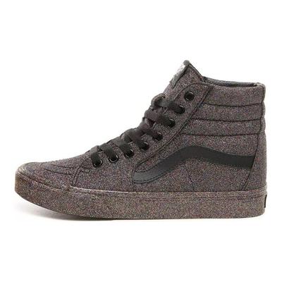 Tênis Unissex de Cano Alto Sk8 Hi Tecido Glitter Arco-Íris Preto VN0A38GEUKN