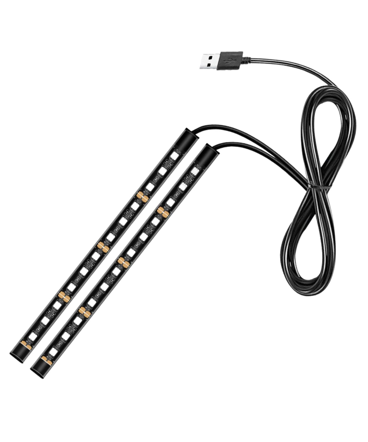 

Светодиодная лента HTharros 2 шт. USB Подсветка пола автомобиля Белая лампа Подсветка для ног автомобиля Освещение Декорация Автомобиль W_USB2 USB белый