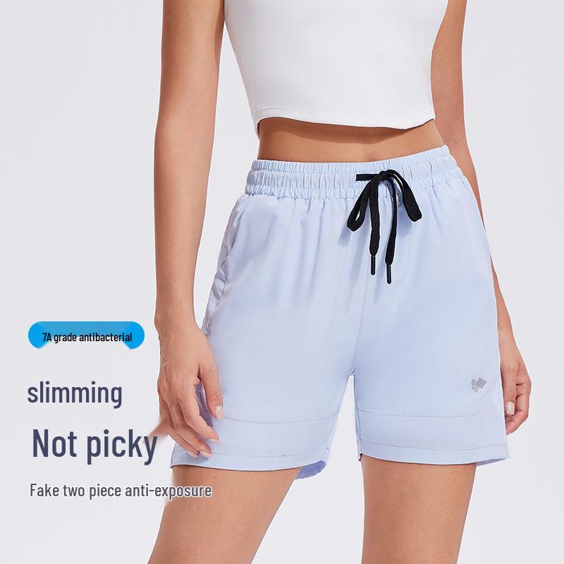 

Женские быстросохнущие дышащие шорты для бега со слоем защиты от просвечивания 2XL