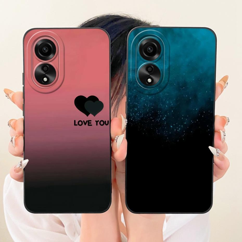 Nový Módní Obal na Telefon Pro OPPO A78 4G 5G Měkké Silikonové Obaly Pro Oppo A78 CPH2565 CPH2483 Nárazuvzdorné Kryty Nárazníky