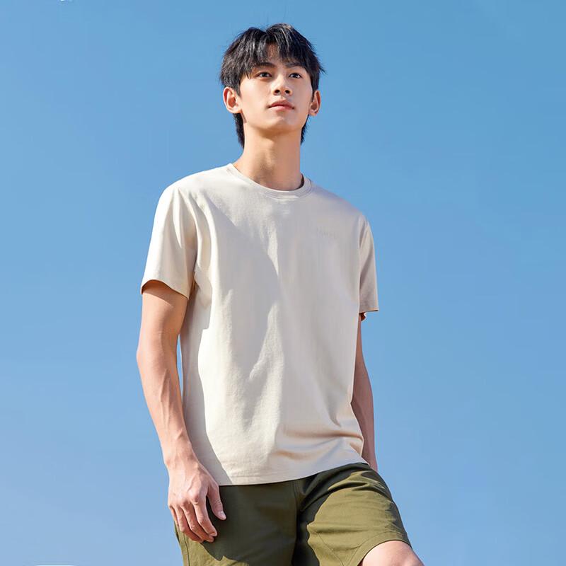 CAMEL Unisex Cool-Touch Round Neck Short Sleeve T-Shirt XXL