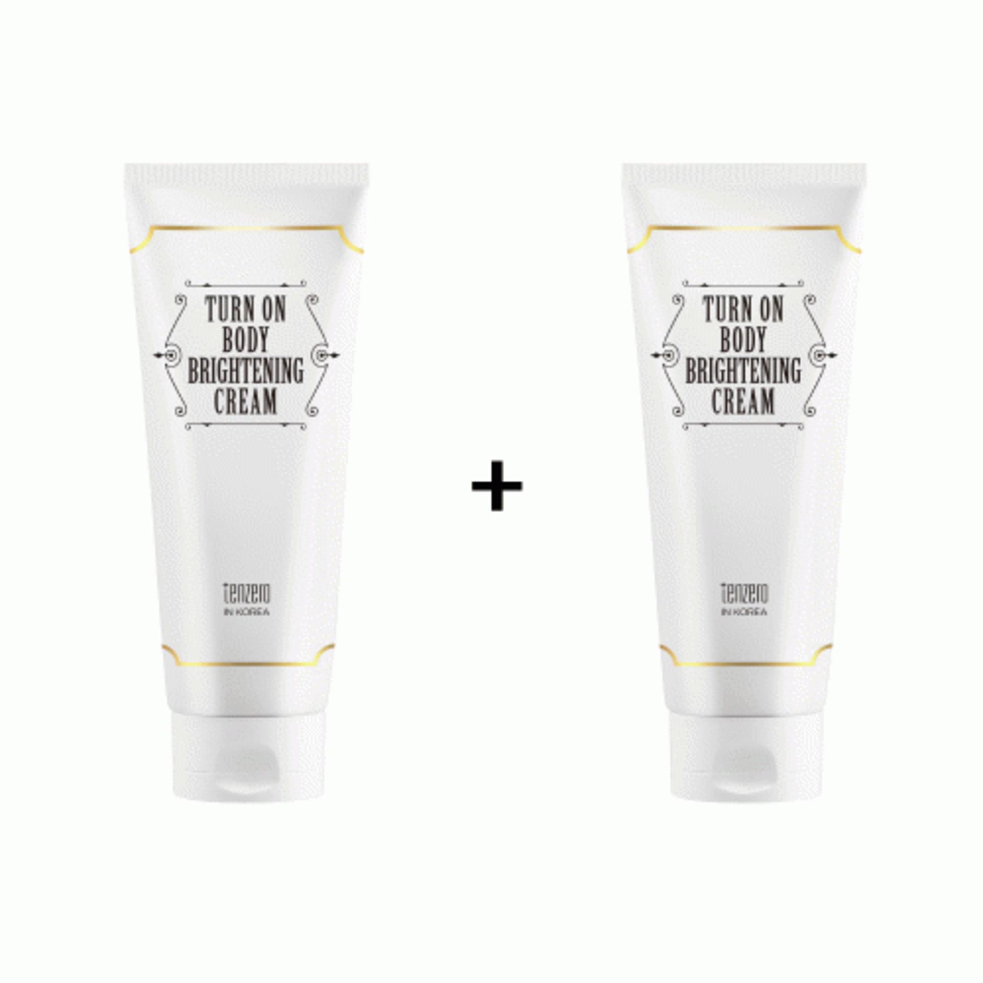 TENZERO Turn On Body Brightening Cream Glow Tone Duo 180ml