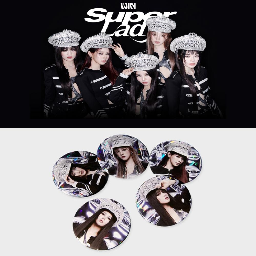 

(грамм)I-DLE Super Lady Special Edition Can Badge 2 вер.