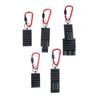 Porta-Bits de Chave de Fenda de Borracha Portátil com Chaveiro Mosquetão Porta-Bits Multi Organizador de Bits para Chave de Fenda Philips Porta-Mangas