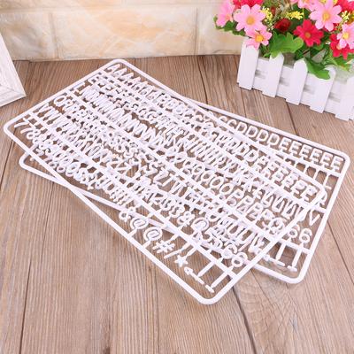 Felt Letter Board Numbers Felt Letter Board Symbols Felt Board Alphabets Plastic Material for Changeable Letter Boards