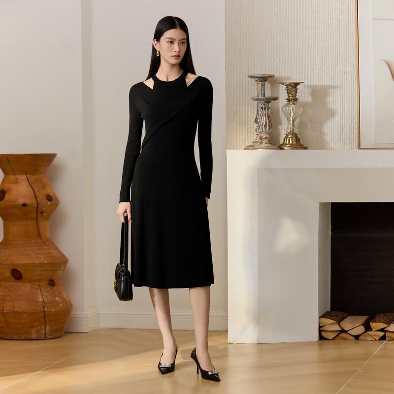 

ELLASSAY Elegant Knitted A-Line Dress L