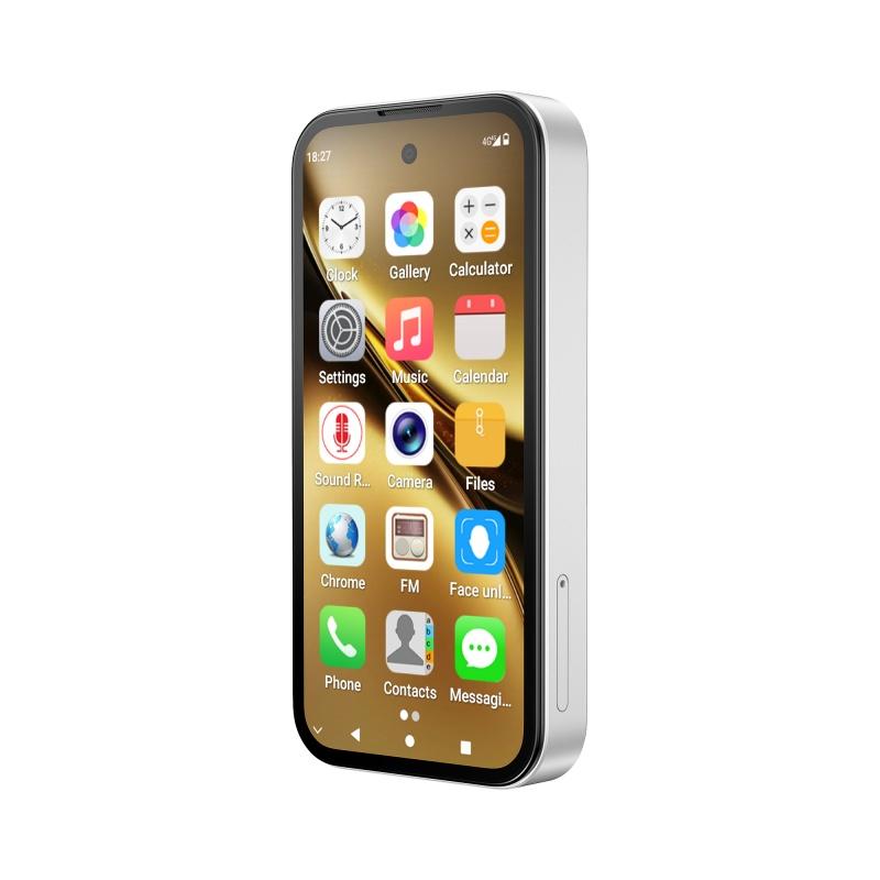 Q333 Mini Smartphone 3,97 palce HD Čtyřjádrový MT6762 RAM 4GB ROM 64GB 5MP+8MP Fotoaparát WIFI Bluetooth 5.0 Dual SIM Dual Standby Android Malý Telefon