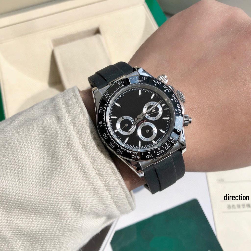 

Автоматические мужские часы-хронограф La Jiaditongna Green Gold Daytona Universe, Большой циферблат.