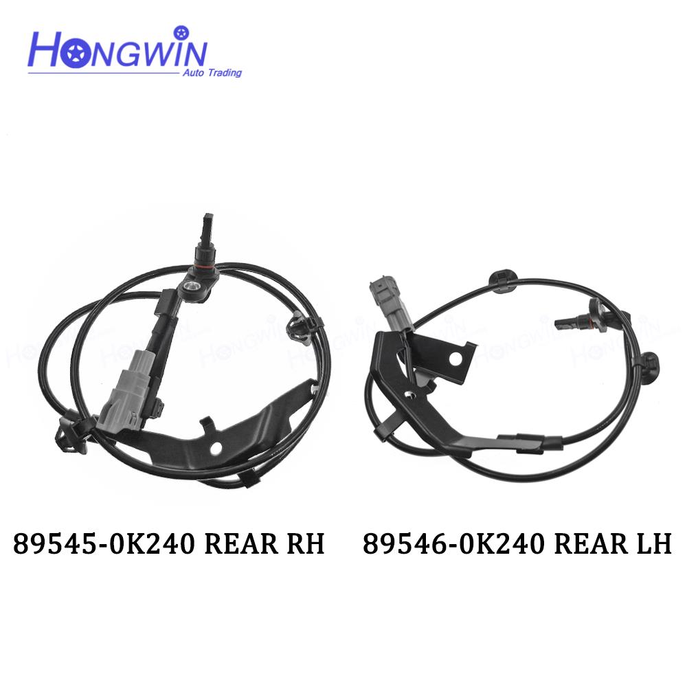 Front Rear Right Left ABS Speed Sensor 89545-0K240 89542-0K060 89543-0K060 For Toyota Fortuner Hilux Viii Pickup 2.4 2.8 2015-22