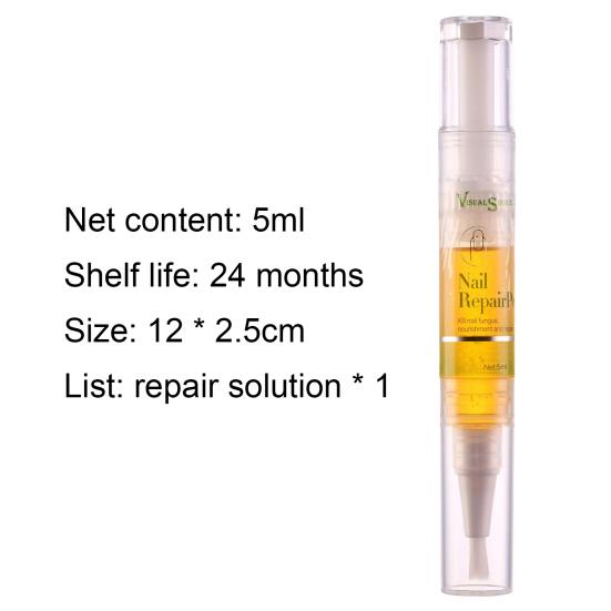 5ml Nail Repair Liquid Effective Fungus Removing Portable Pedicure Treatment Pen for Unisex
